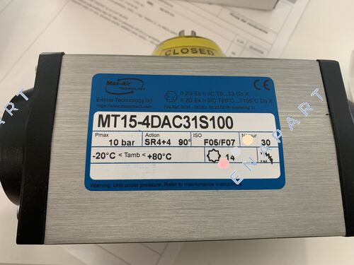 MT15-4DAC31S100 Pneumatic actuator