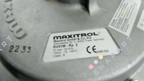 RV 91 M - 1616 - M010 gas pressure regulator