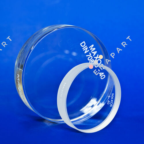DIN 7080 100x20mm Borosilicate sight glass