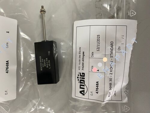 POT. MMR 30 - 2 KOHMS - STANDARD potentiometric position sensor