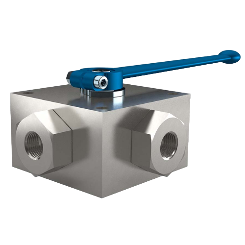 3-WAY AND 4-WAY BALL VALVES WITH THREADED CONNECTIONS