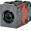 Lampholder BA9S, 2 N.O.+2 N.C.