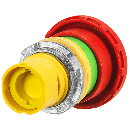 Mushroom push-button Ø 40, twist release