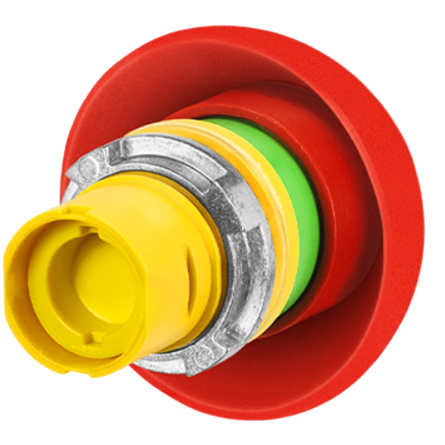 Palm push-button Ø 50, momentary