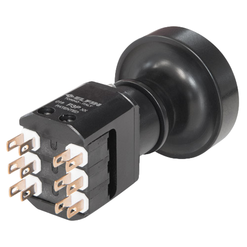 Ergonomic handle with position control, Faston terminals