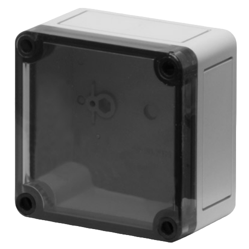 Clear undrilled lid