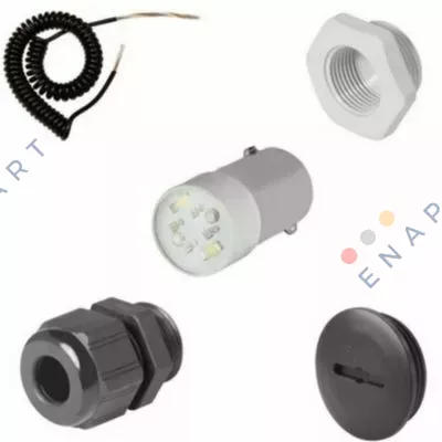 010BA9SLG24 Yellow multi-chip led lamp