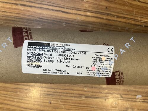 MPS-B5 1100 T100 HLD 5Z V2 3M Magnetic Linear Incremental Encoder High Performance For Press Brake