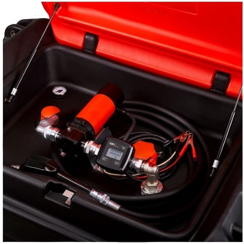 250 l with accessories and set