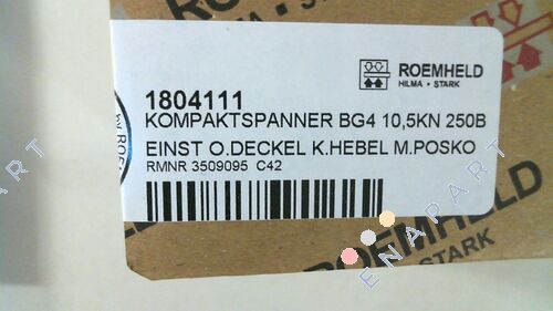 1804-111 Compact clamp size 4