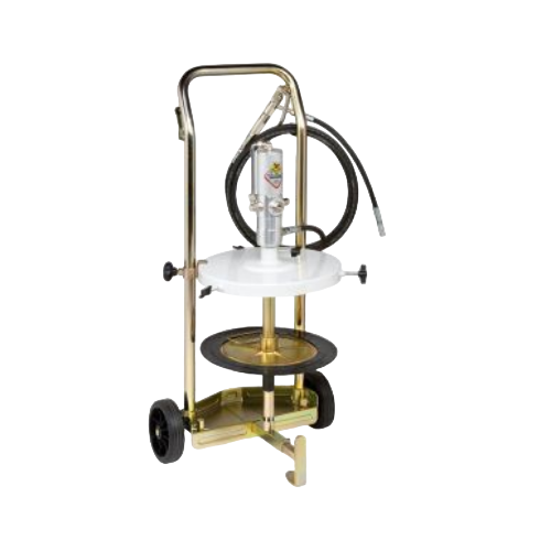 Mobile grease dispenser kit for drums 12÷30 kg