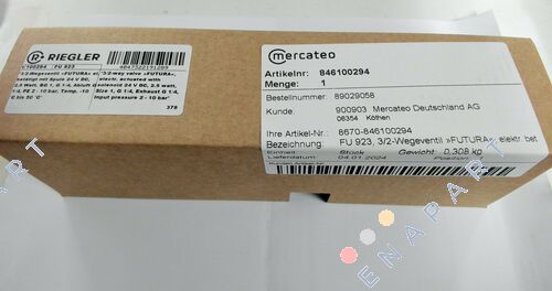 100294 / FU 923 3/2-way pilot valve