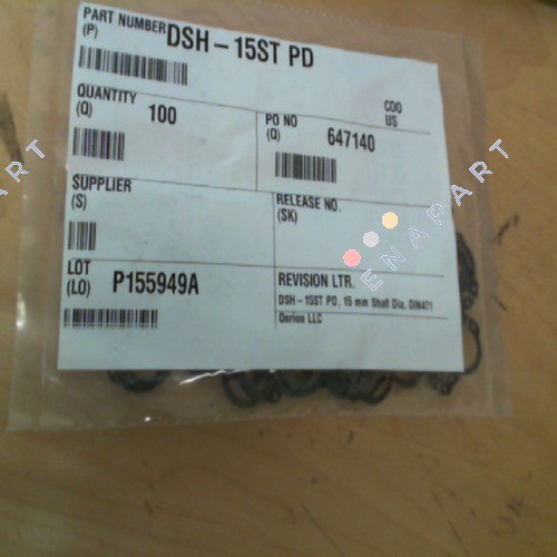 DSH-15ST PD Retaining Ring