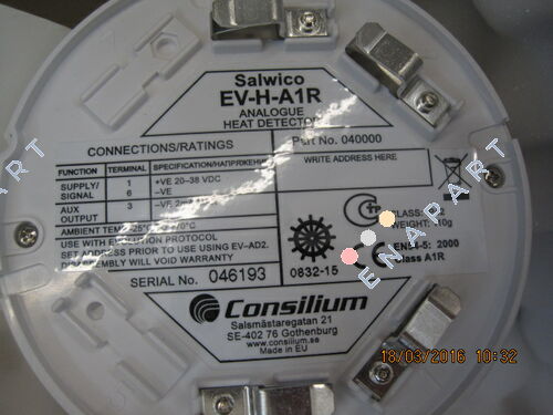 PN:040000   Heat detector (54C)