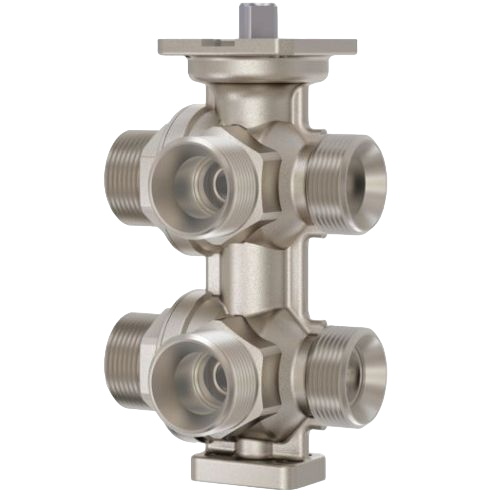 6-Way Ball Valve, PN16 -B2KL