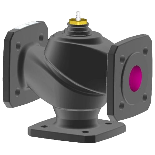 3-Way Flanged Valve, PN6 - BUD