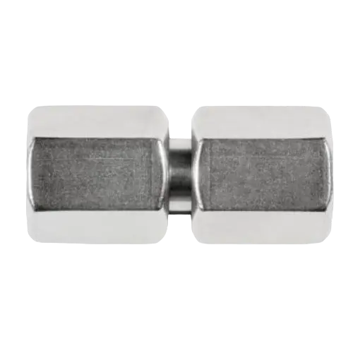 Stainless steel - Straight unions adjustable