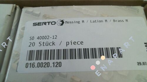 016.0020.120 / SO 40002-12 Locking pin