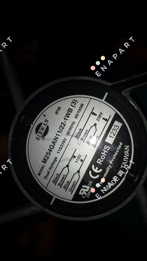 M254GAN11/22-1WB(3) AC Metal Fan