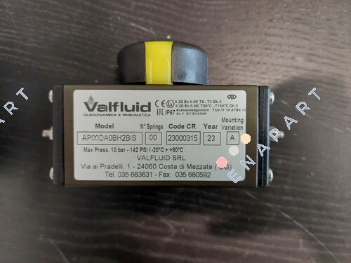 AP00DA0BH2BIS ACTUATED VALVE