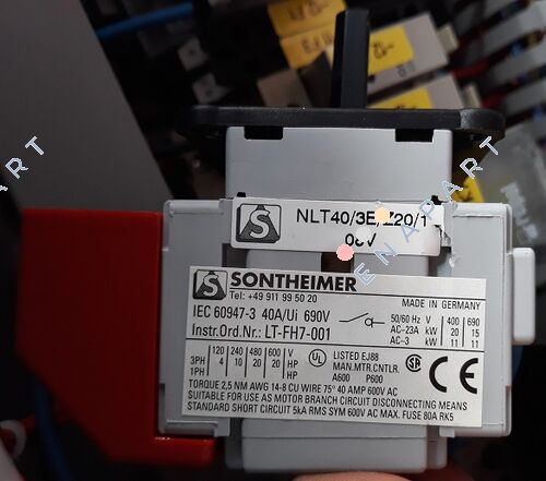 10000392 Not-Ausschalter, 3 polig