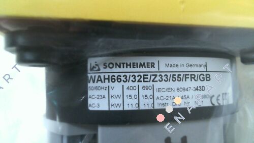 WAH663/32E/Z33/55/FR/GB / 10000083 Special cam switch