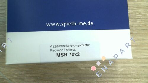 MSR 70x2 adjusting nut