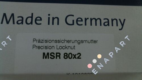 MSR 80.2 Lock nut