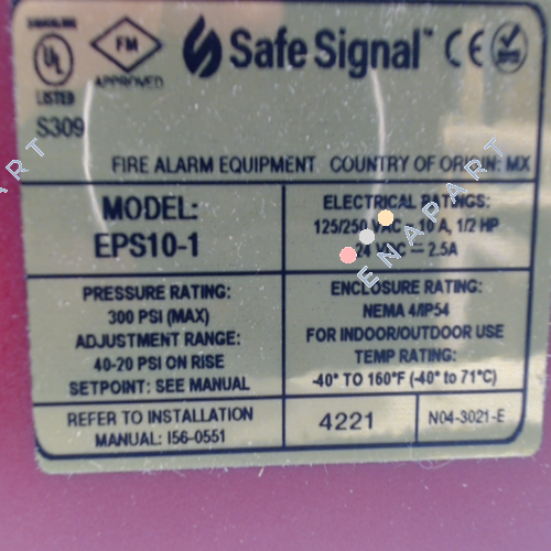 EPS10-1 System Sensor