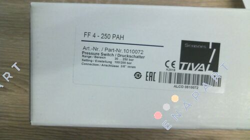1010072 Pressure switch with plastic piston