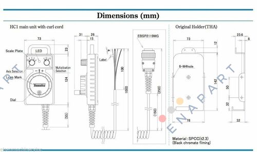 HC1-15ABO-M Hand Wheel MPG Fanuc Control