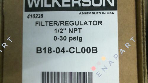 B18-04-CL00B Filter regulator ½ “-NPT